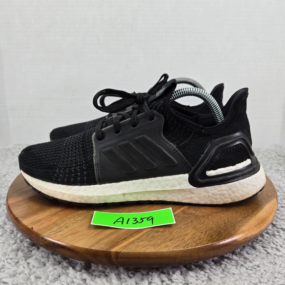 Adidas Womens 8.5 Ultra Boost 2019 Core Black Grey Five Athletic Sneaker G54014